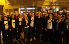 Comme lors de l'inauguration de sa permanence, Josette Bourdeu a reçu le soutien de Jeanine Bourdeu pour le second tour des élections municipales à Lourdes (Pyrénéesinfo Archives, E.B.).