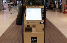 La nouvelle borne de téléchargement de vidéos, en expérimentation à l’aéroport de Toulouse-Blagnac. (© Aéroport Toulouse-Blagnac/Zoé Léguevaques).