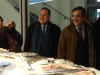 François Fillon était venu soutenir Max Brisson lors des élections municipales de 2014 (Côte basque info Archives, Eric BENTAHAR).