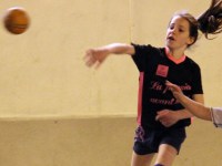 Jordan, de l'équipe des moins de 11 ans du Pyrène Handball.