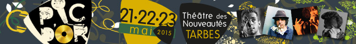 Pic d\'or - 21, 22, 23 mai 2015 - Théâtre des nouveautés à Tarbes