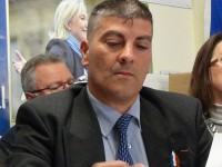 Olivier Monteil, secrétaire départementl du FN 65 et conseiller régional (Pyrénéesinfo Archives, E.B.).